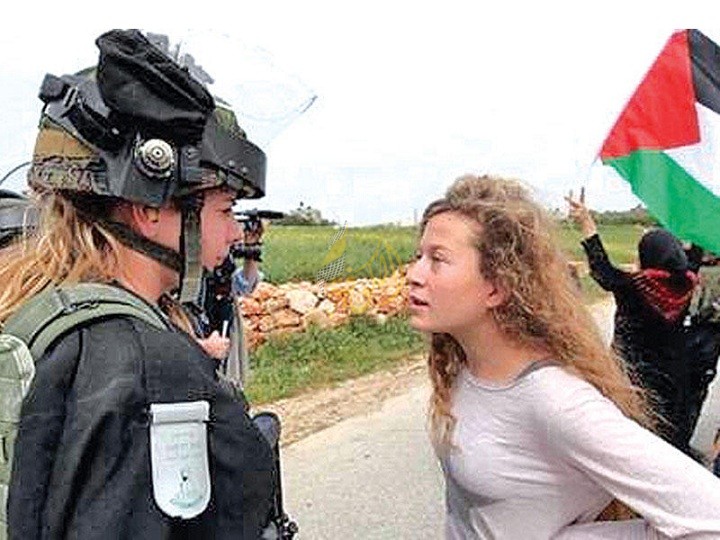 أيقونة فلسطين "عهد التميمي"